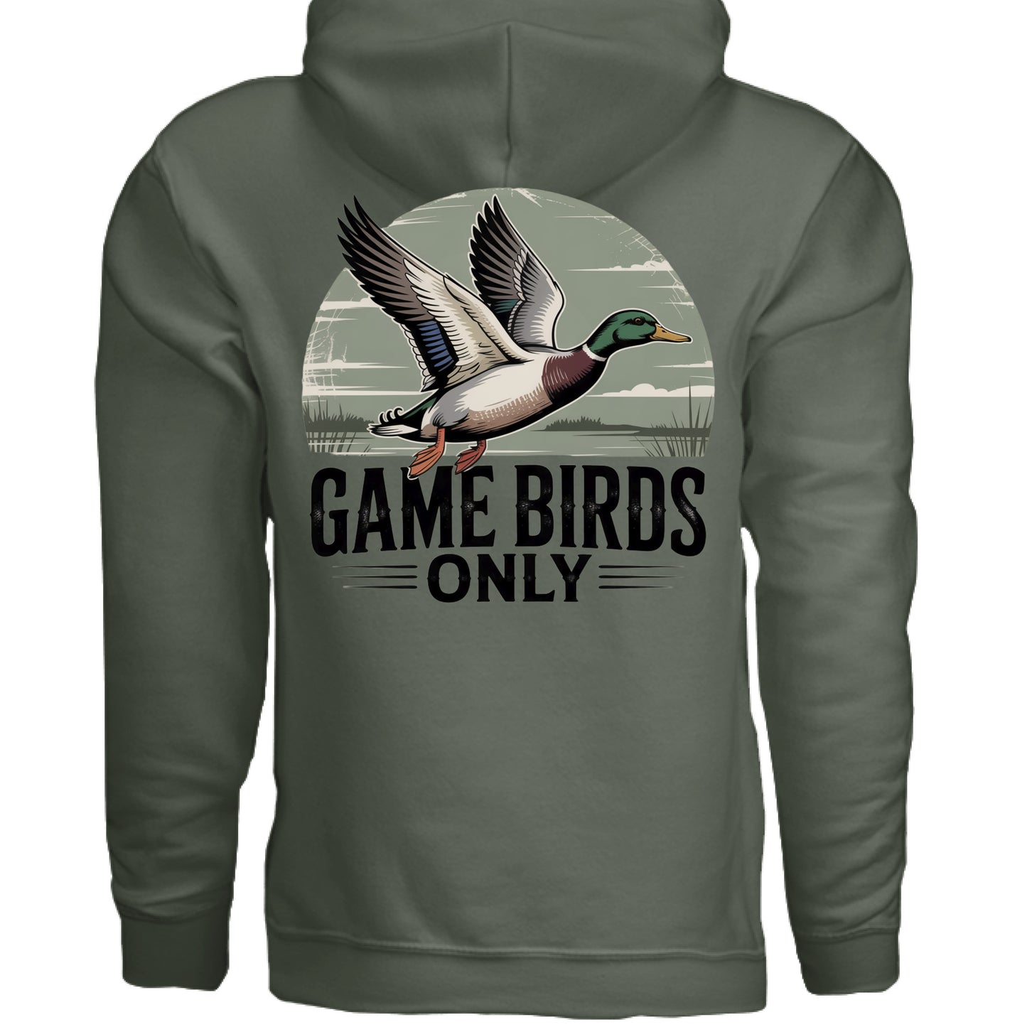 MILITARY GREEN - BACK