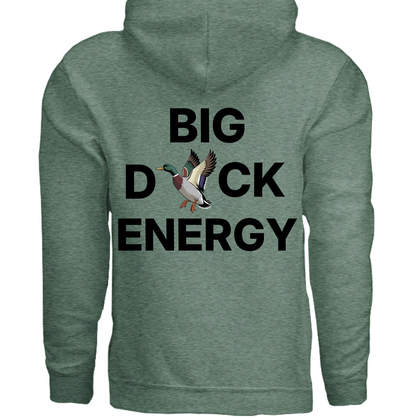 Heather Sport Dark Green - BACK