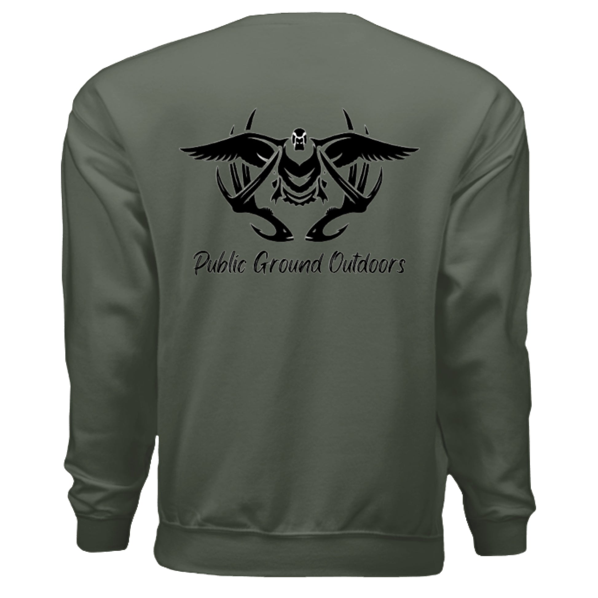 MILITARY GREEN - BACK