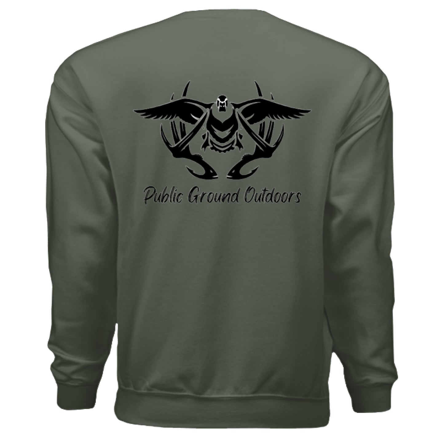 MILITARY GREEN - BACK