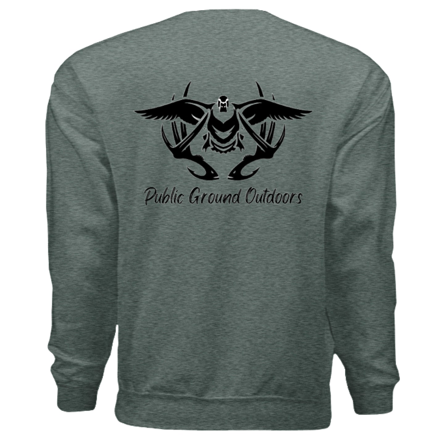 HEATHER SPORT DARK GREEN - BACK