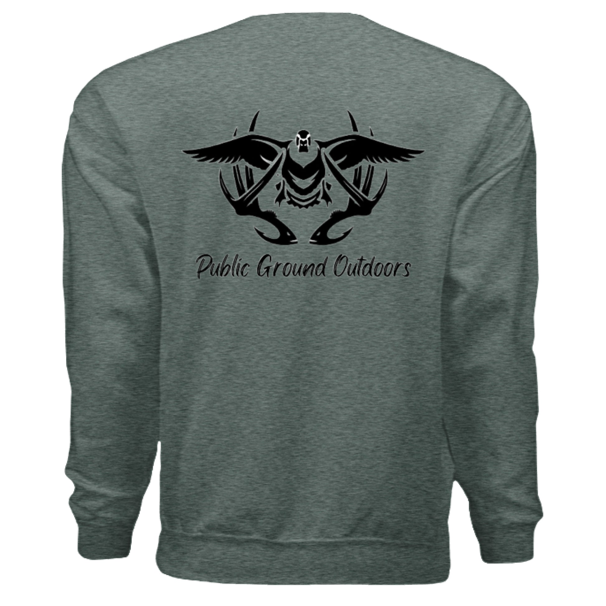 HEATHER SPORT DARK GREEN - BACK