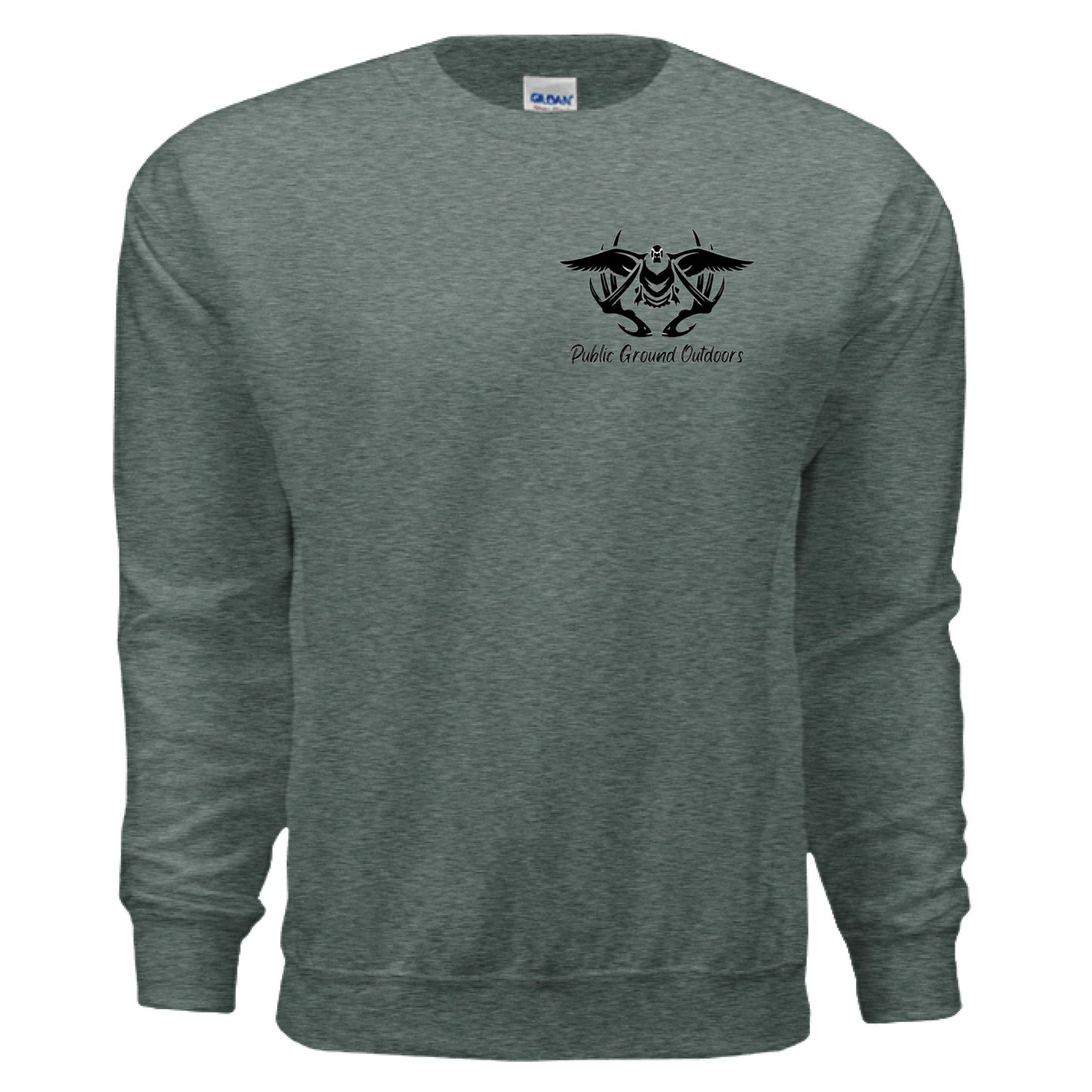 HEATHER SPORT DARK GREEN - FRONT