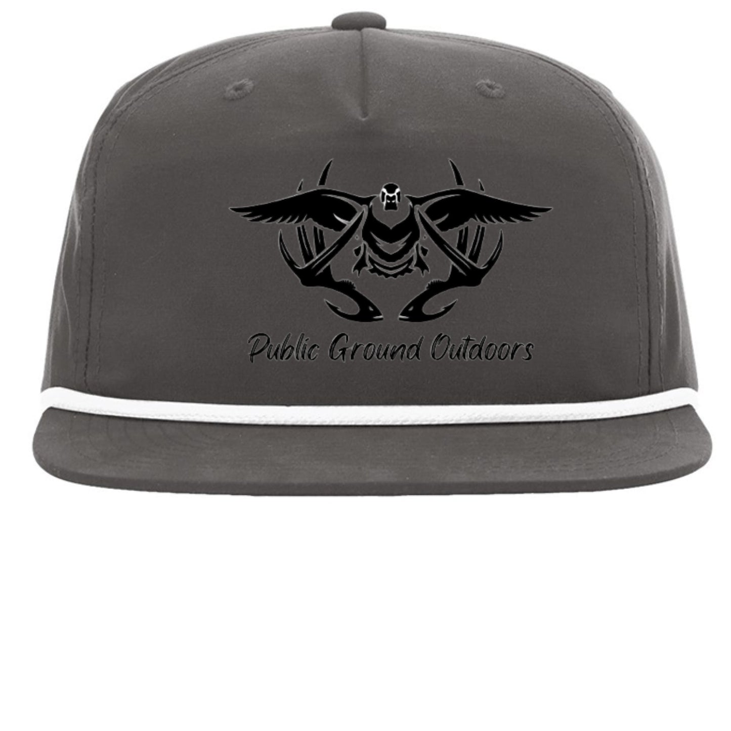 Charcoal/ White - FRONT