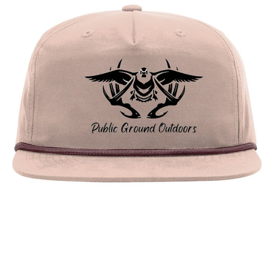 Pale Peach/ Maroon - FRONT