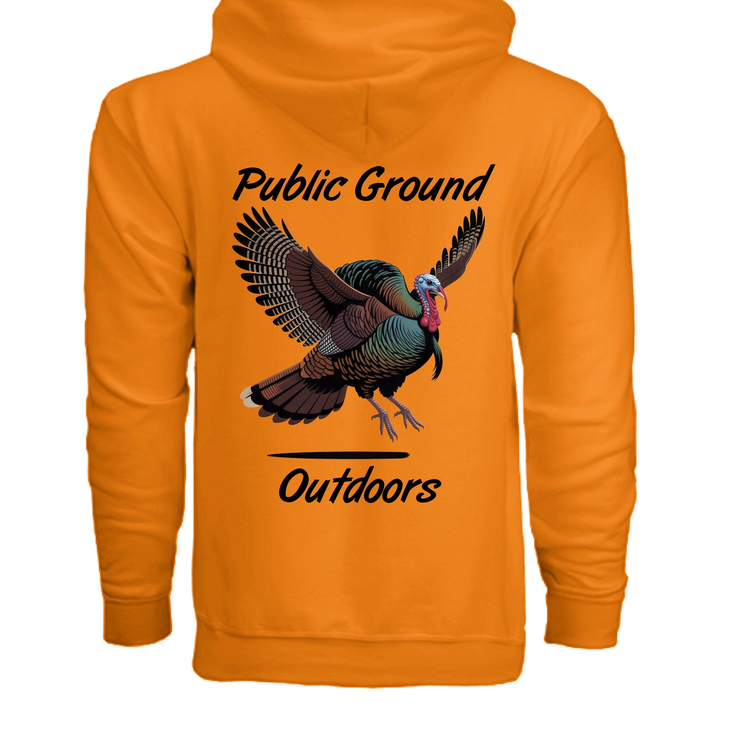 SAFETY ORANGE - BACK