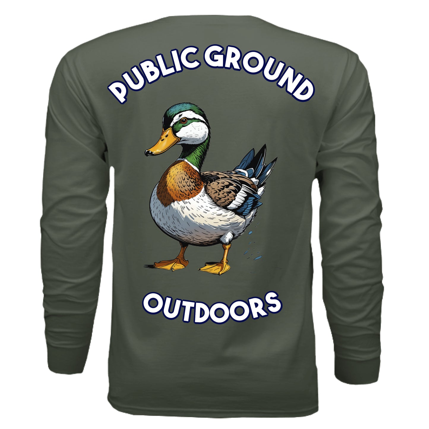 Military Green - BACK