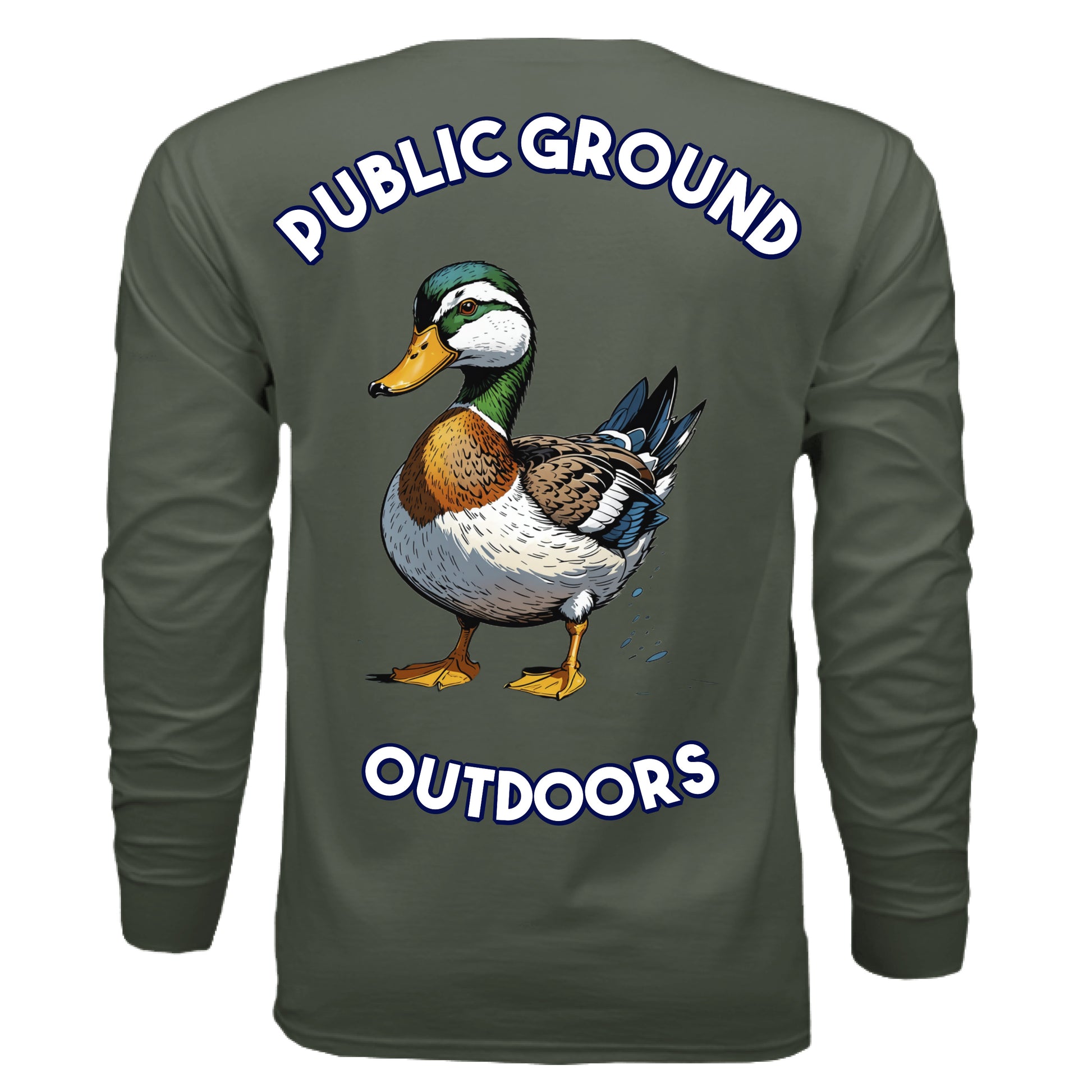 Military Green - BACK