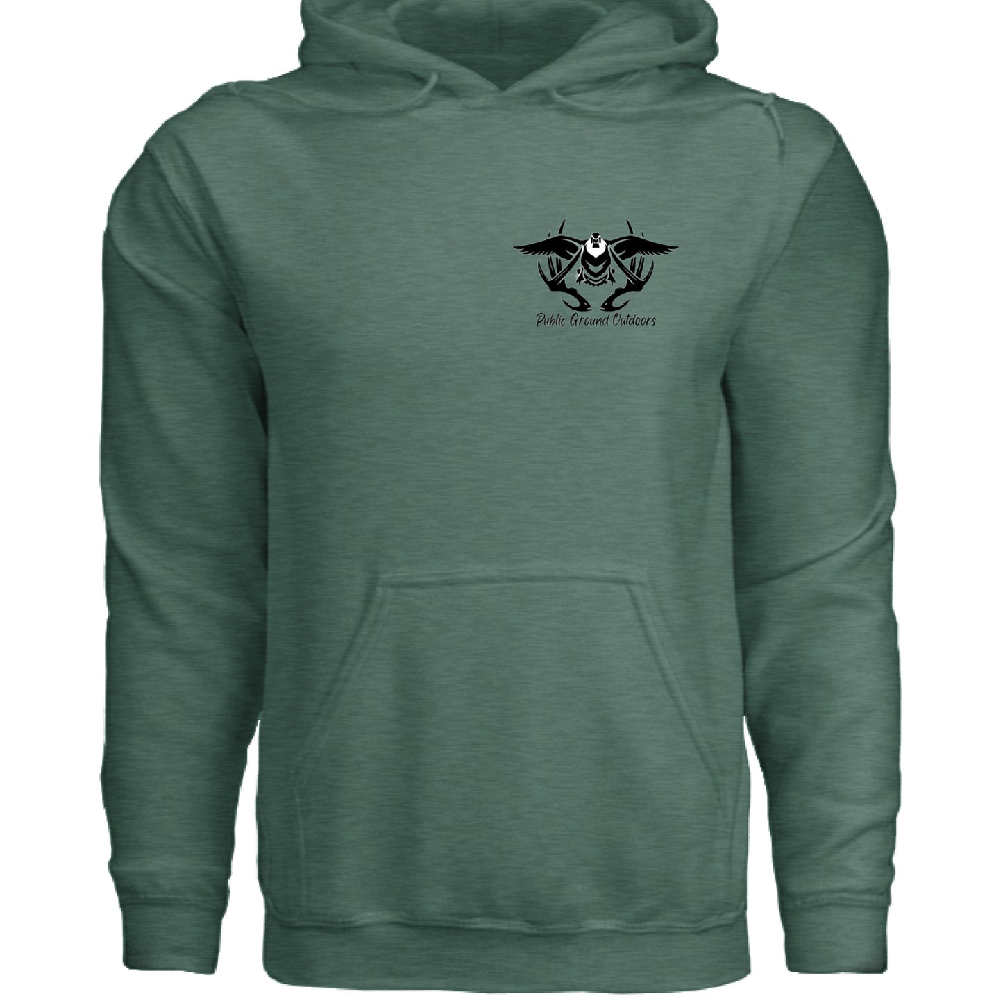 Heather Sport Dark Green - FRONT
